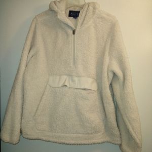 Fuzzy pullover sweater